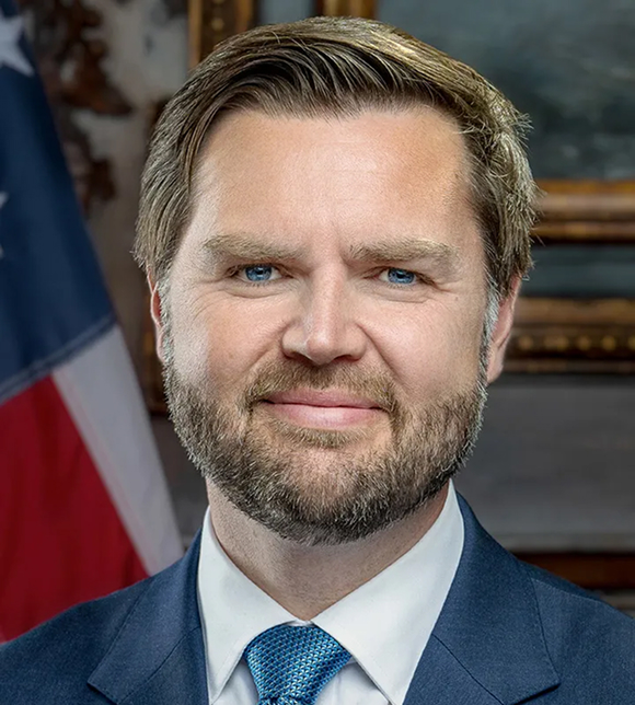 Official portrait of JD Vance
